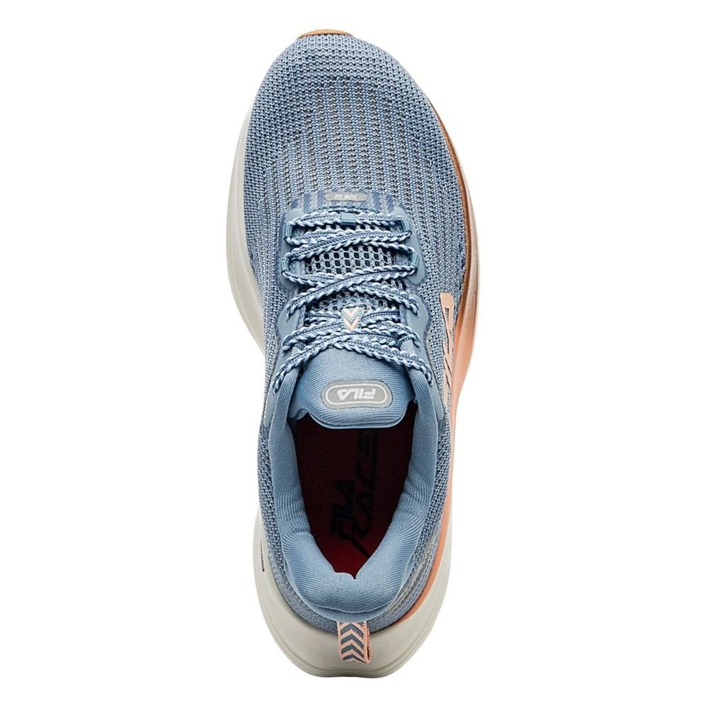 Tênis Fila Racer Speedzone Feminino F02R00154-6548 Azul/Coral 4