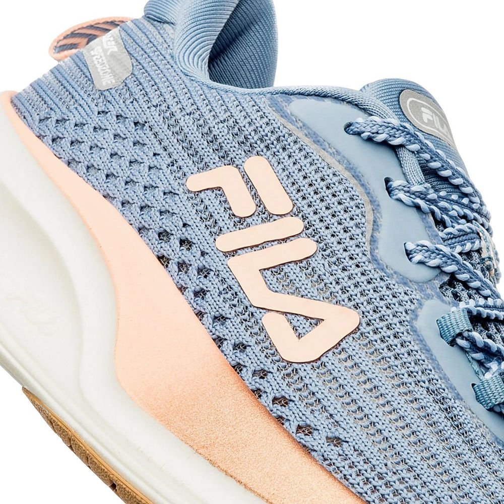 Tênis Fila Racer Speedzone Feminino F02R00154-6548 Azul/Coral 7