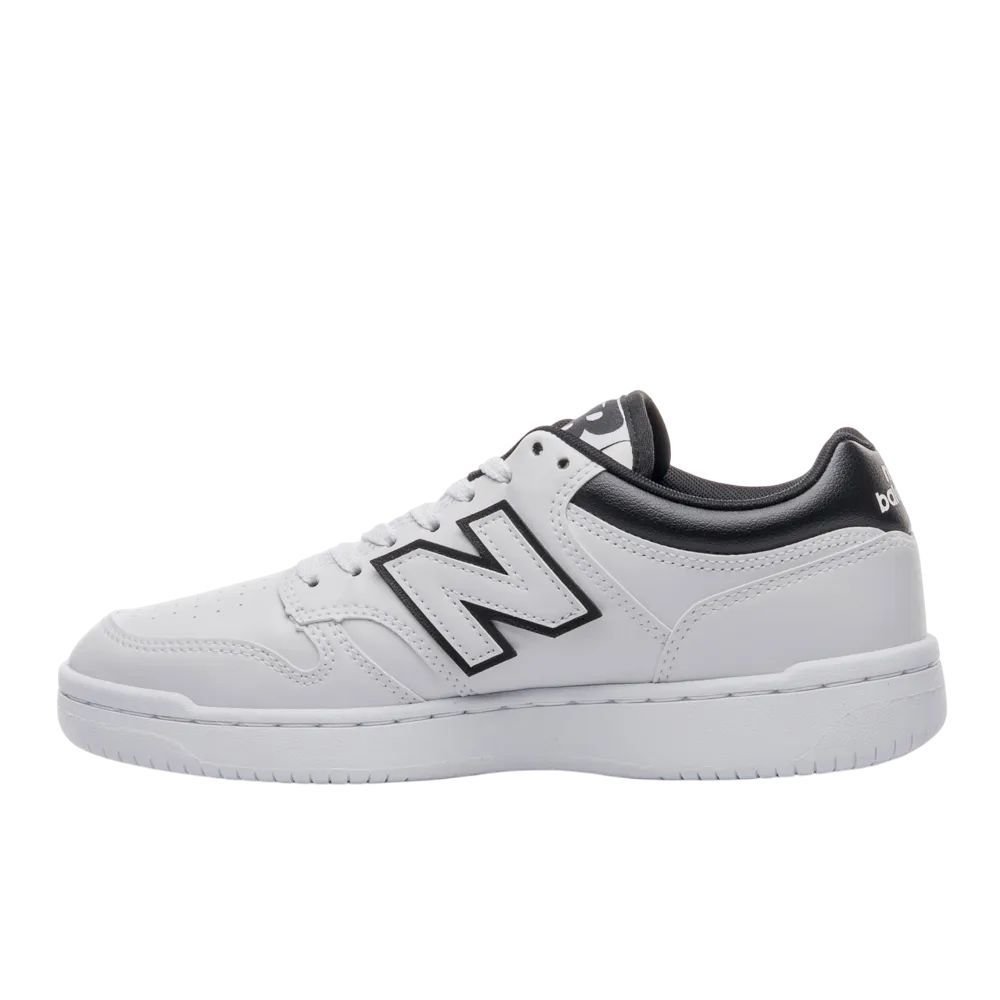 Tênis New Balance 480 Low Masculino BB480LD Branco/Preto 2