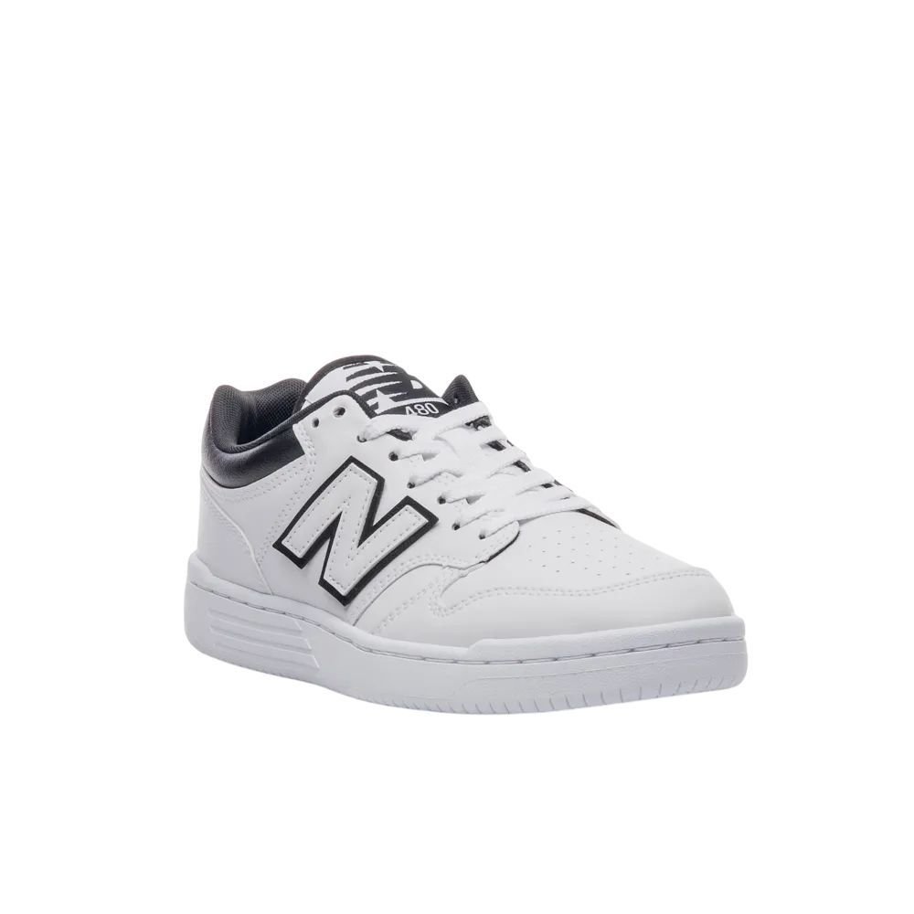 Tênis New Balance 480 Low Masculino BB480LD Branco/Preto 3