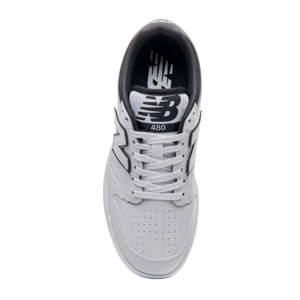 Tênis New Balance 480 Low Masculino BB480LD Branco/Preto 5
