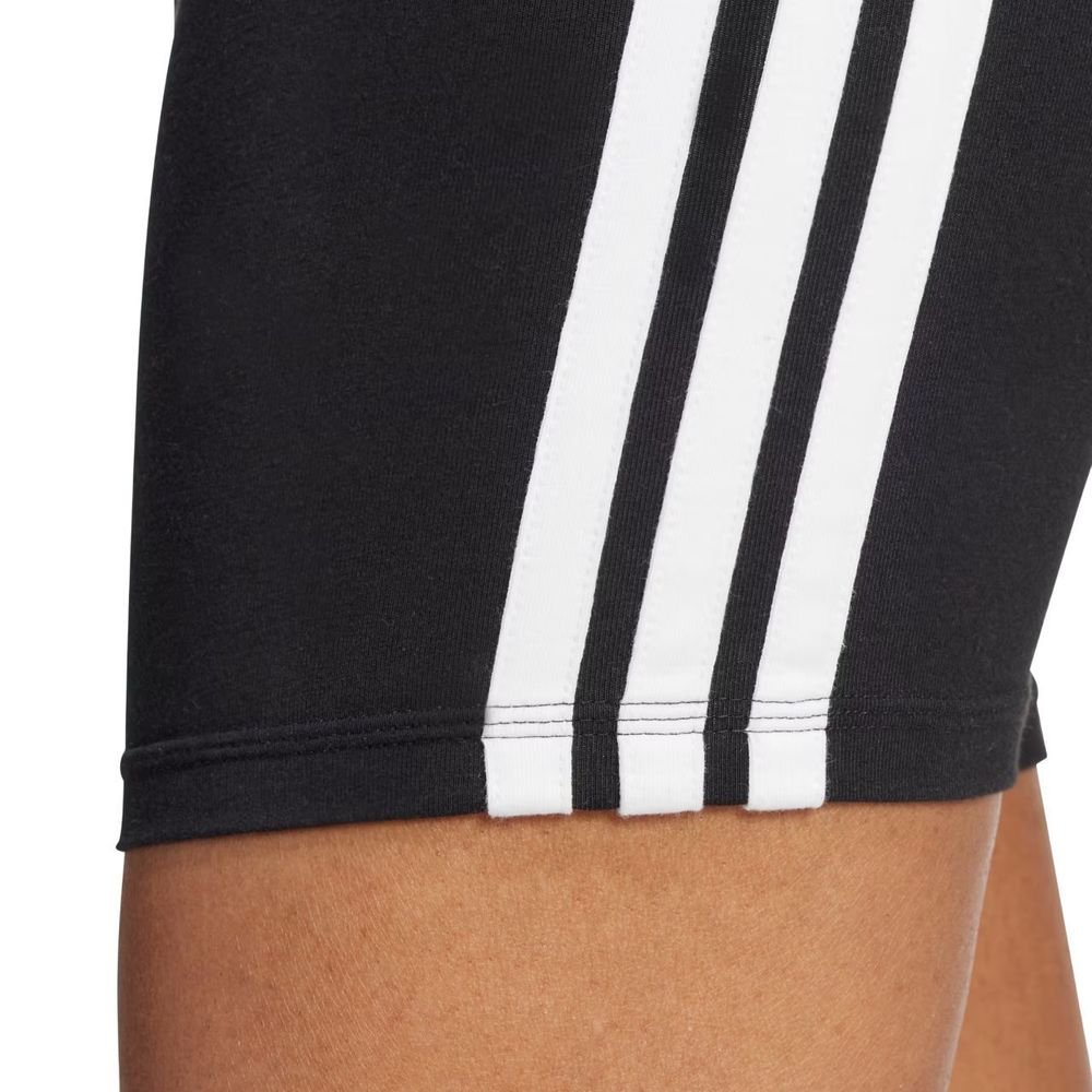 Shorts Adidas Biker Cós Alto Essentials Feminino JE1223 Preto 6