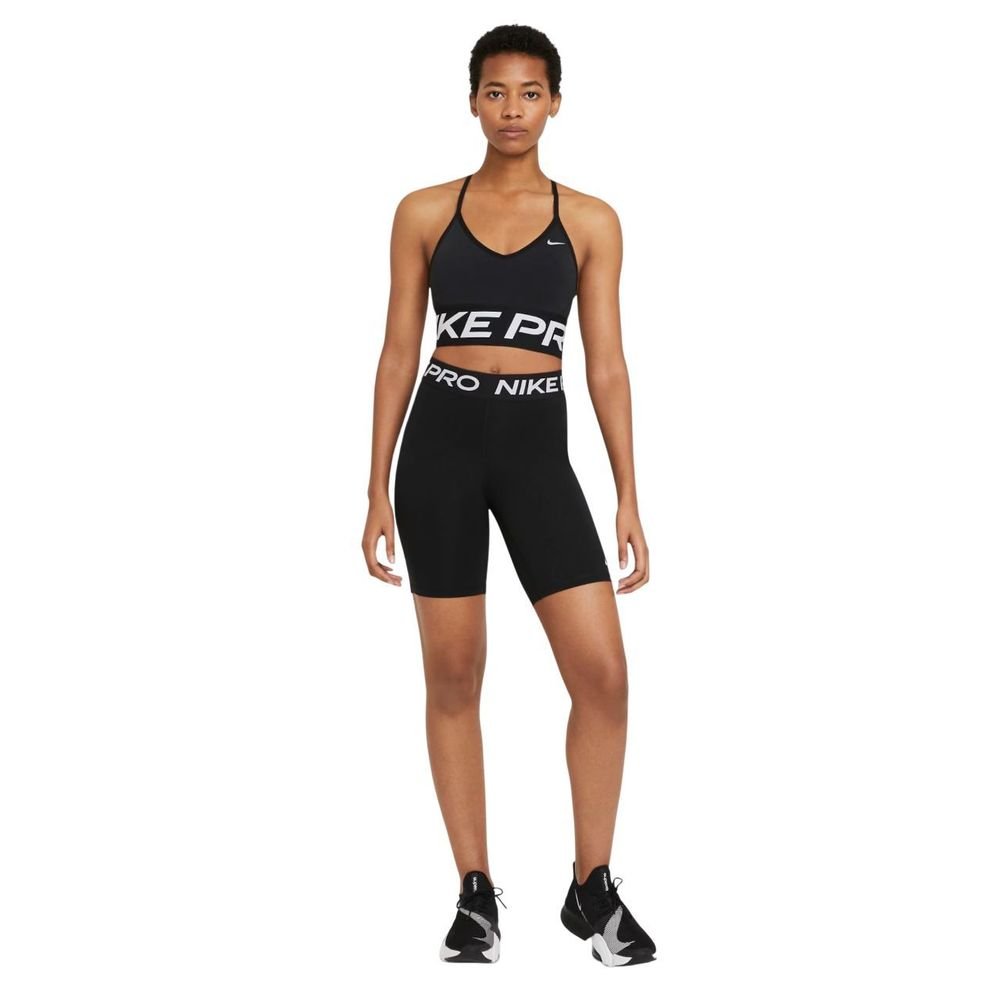 Shorts Nike Pro 365 8IN Feminino CZ9840-010 Preto 6