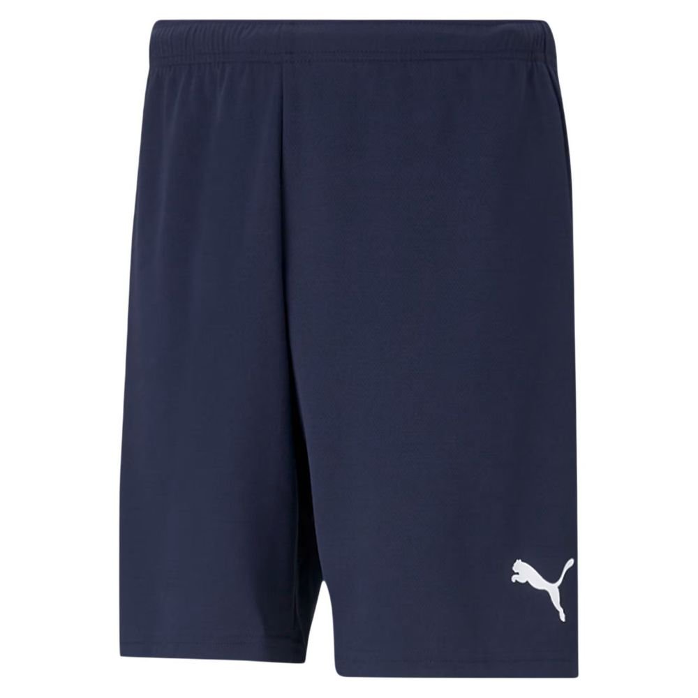 Shorts Puma Teamrise Masculino 704942-06 Azul Marinho/Branco