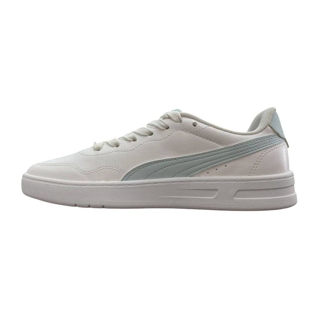 Tênis Puma Court Lally Feminino 404439-08 Branco/Azul Claro 2