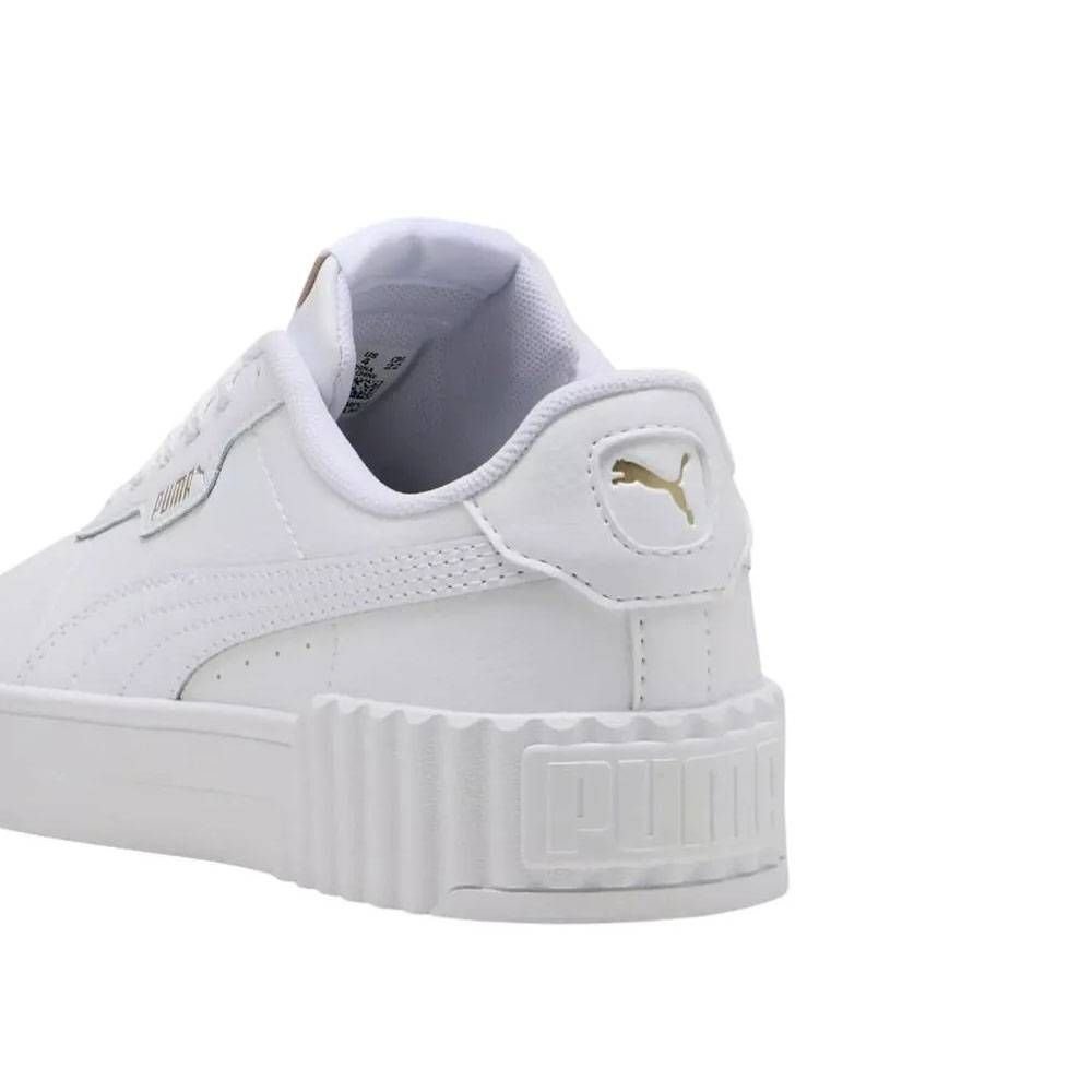 Tênis Puma Carina 3.0 Feminino 405885-01 Branco/Dourado 3
