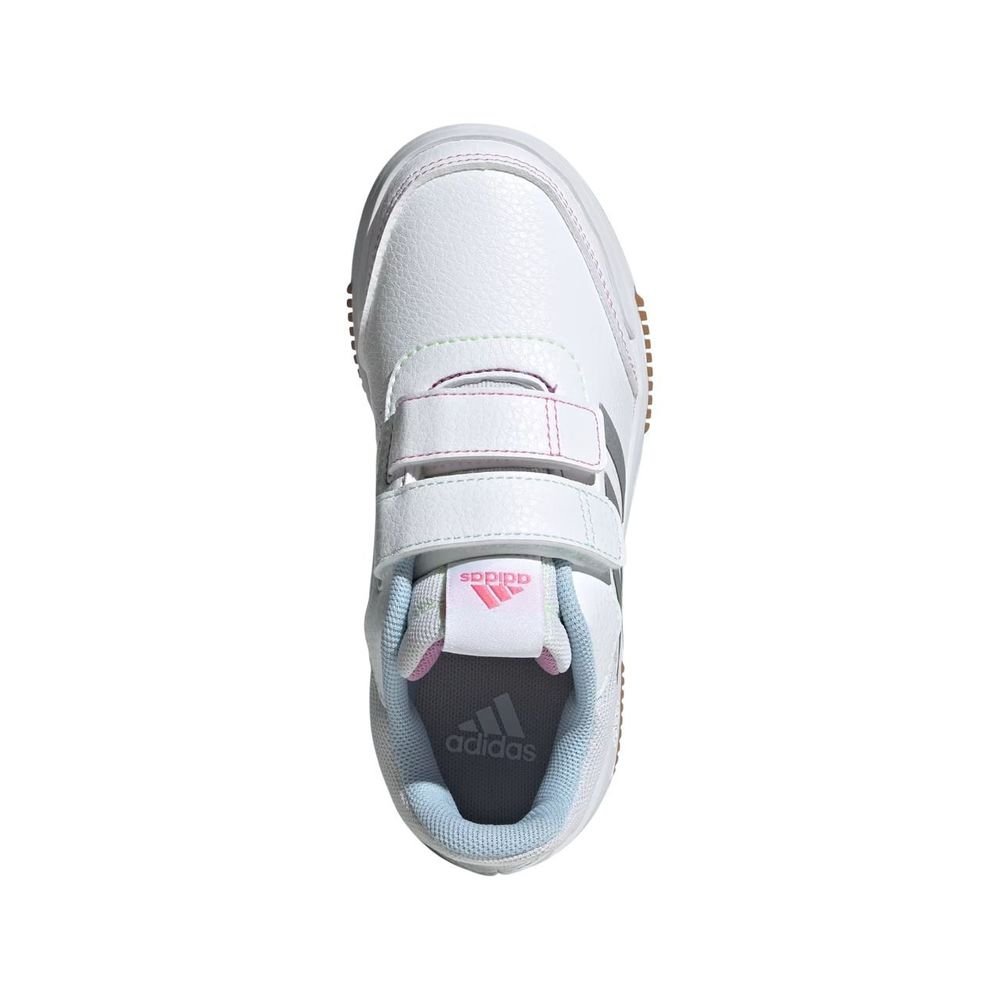 Tênis Juvenil Adidas Tensaur Sport JQ2870 Branco/Cinza 5