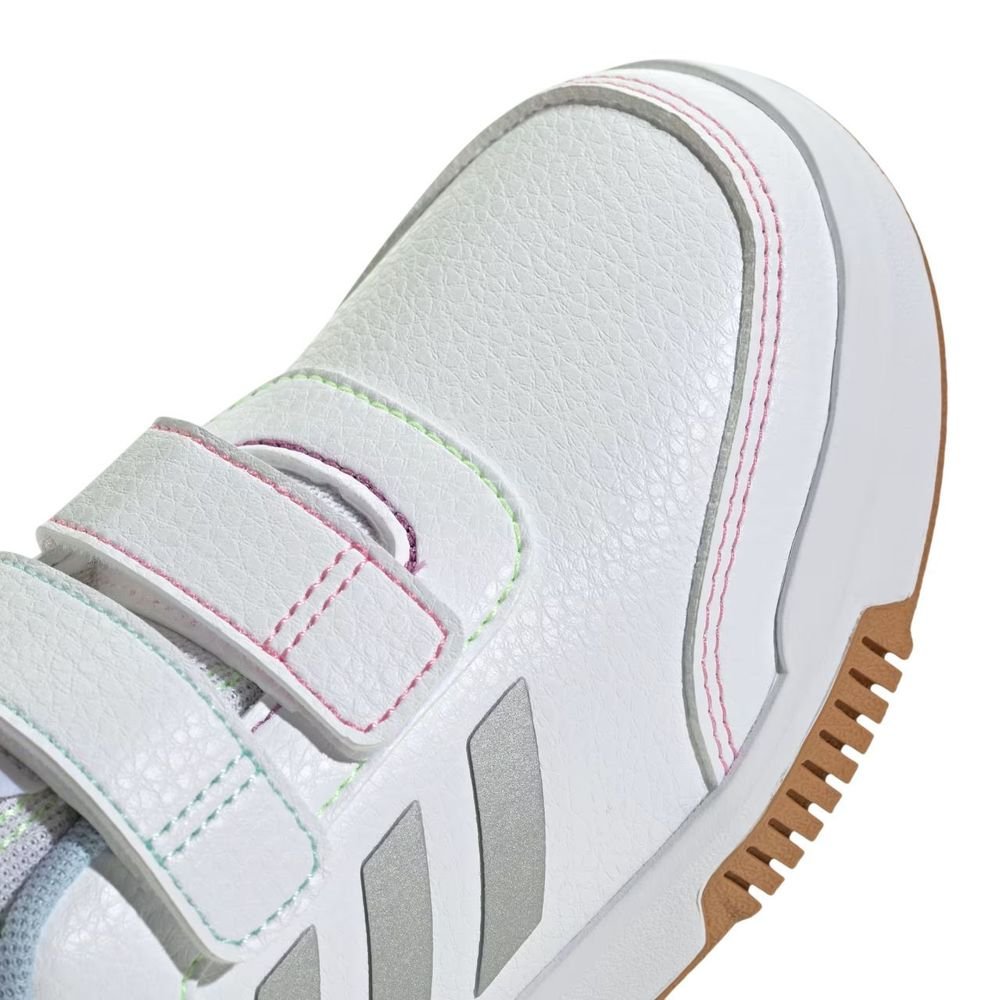 Tênis Juvenil Adidas Tensaur Sport JQ2870 Branco/Cinza 8