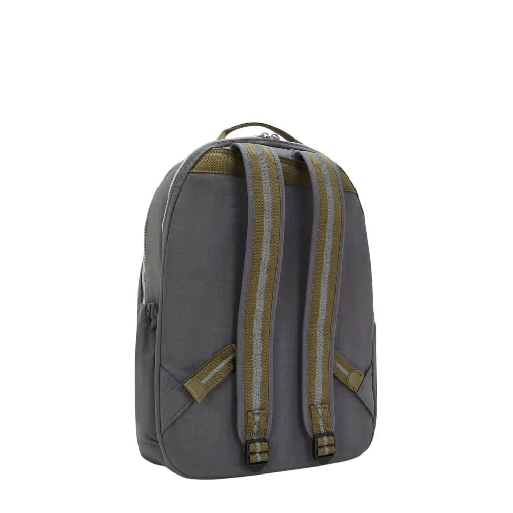 Mochila Kipling Seoul Lap Unissex I42751DX Chumbo/Amarelo 4