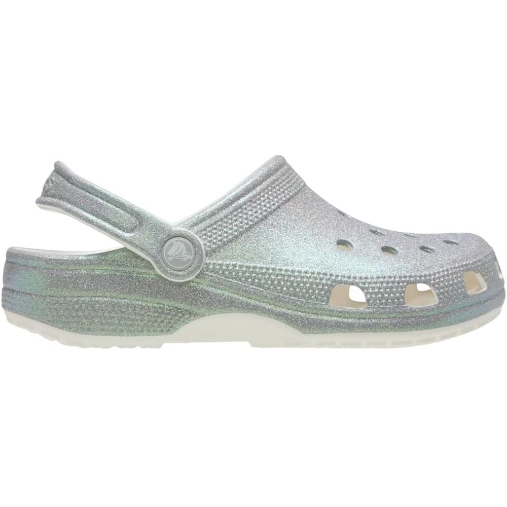 Sandália Crocs Iridescent Glitter Clog Unissex 211005-100