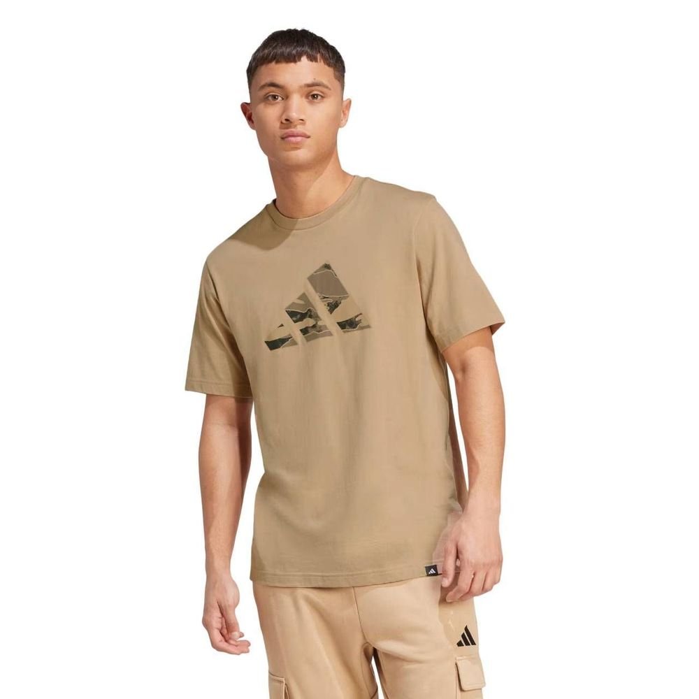 Camiseta Adidas M/C Camo Logo Masculina JM6382