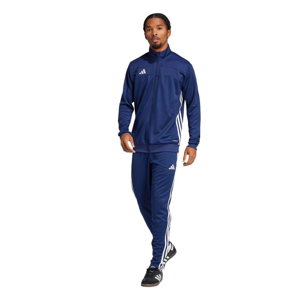 Calça Adidas Tiro Essentials Masculina JM5950 Azul Marinho/Branco 5