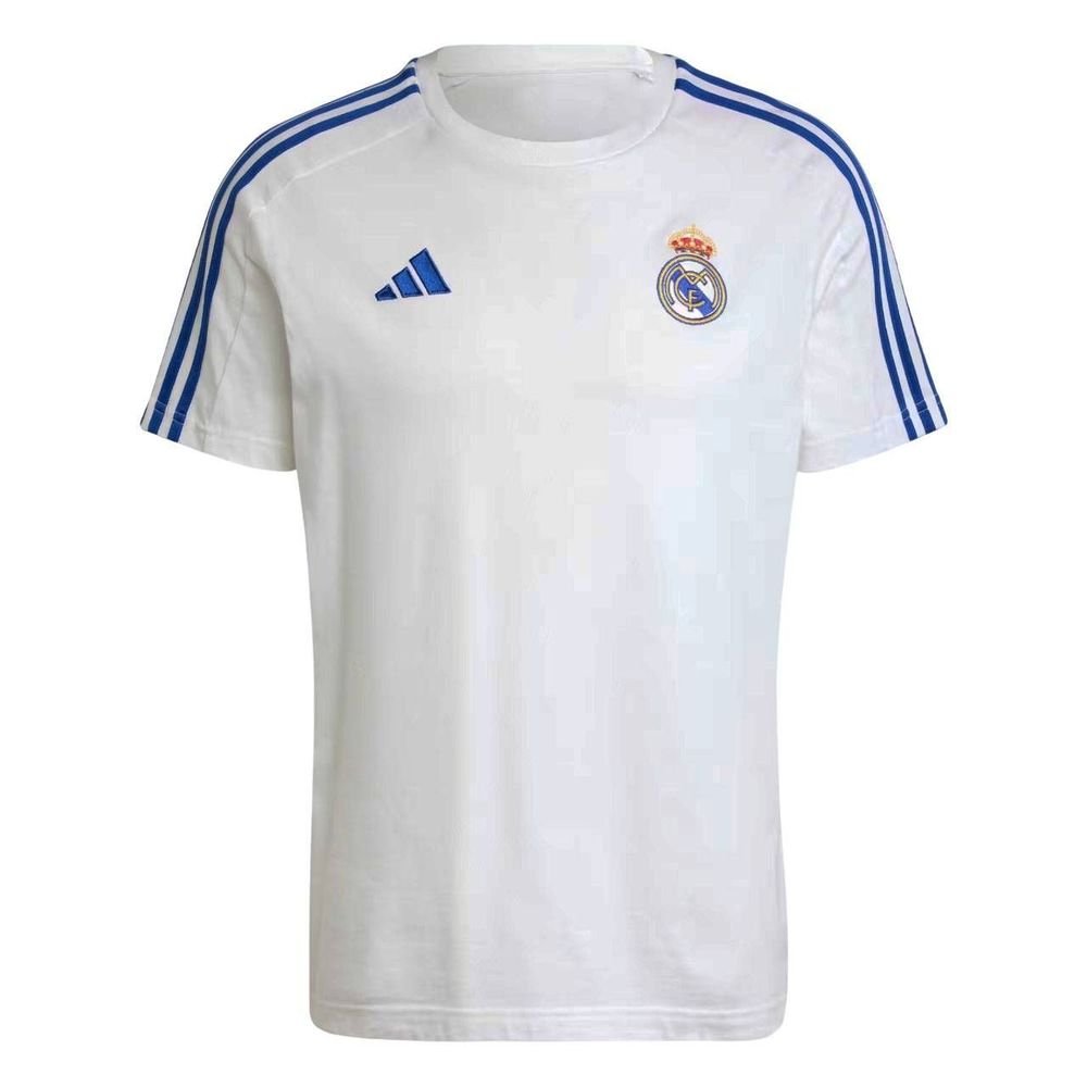 Camiseta Adidas M/C DNA Real Madrid Masculina IT3814 Branco/Azul