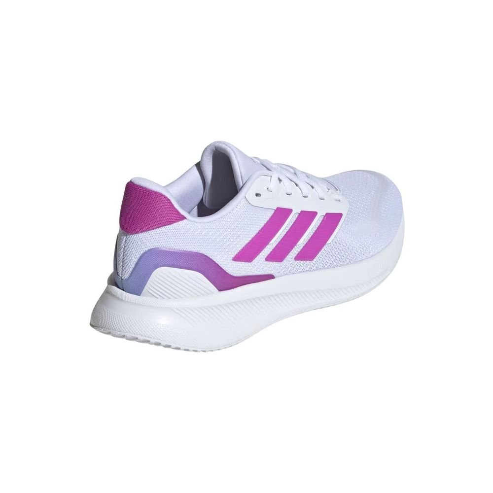 Tênis Adidas Runfalcon 5 Feminino HP7096 Branco/Roxo 4