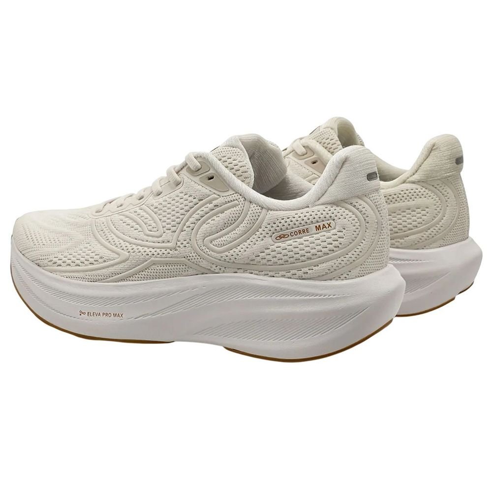 Tênis Olympikus Corre Max Unissex 43758365-ARENIT Creme/Branco 3