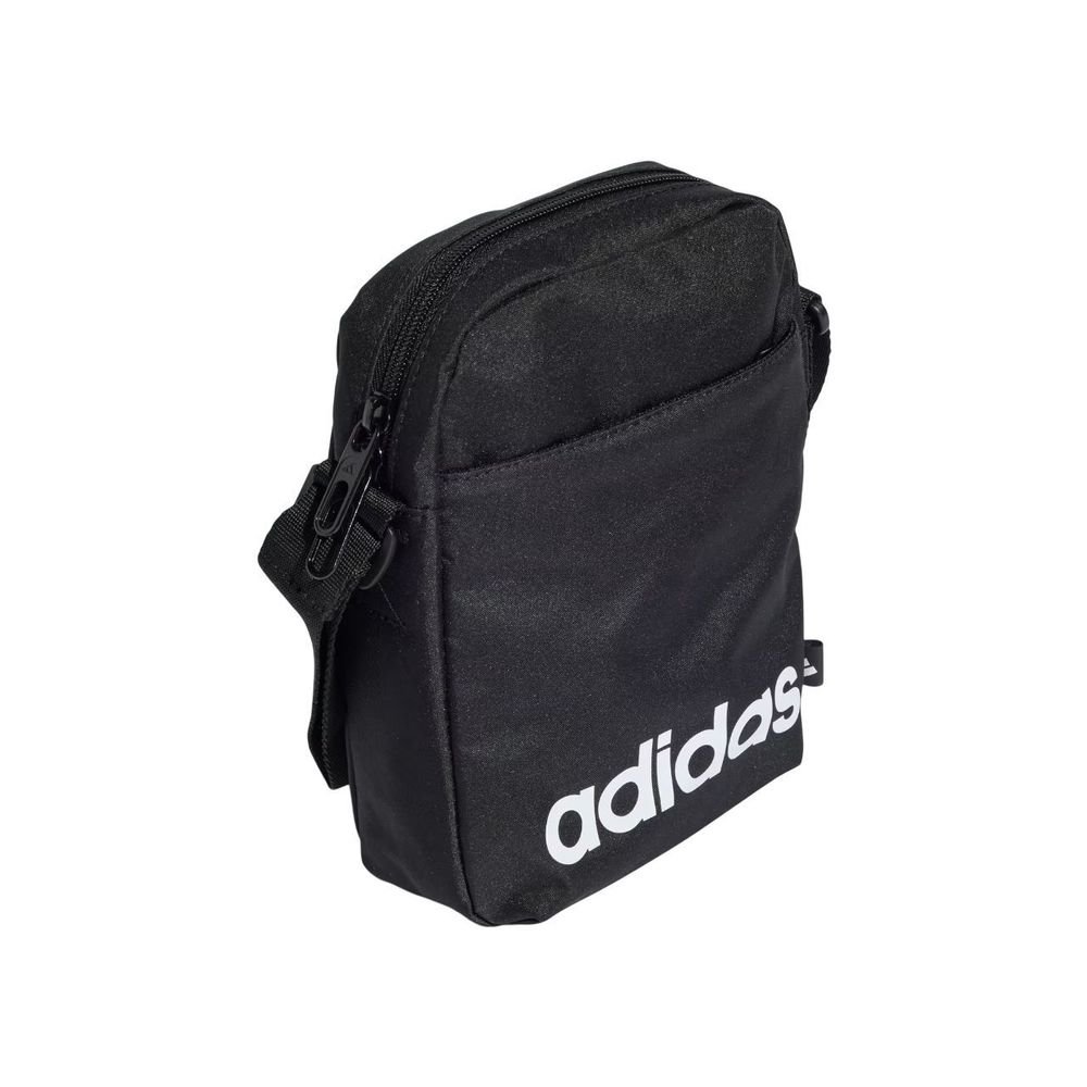 Bolsa Adidas Organizer Linear Unissex JE8341 Preto/Branco 2