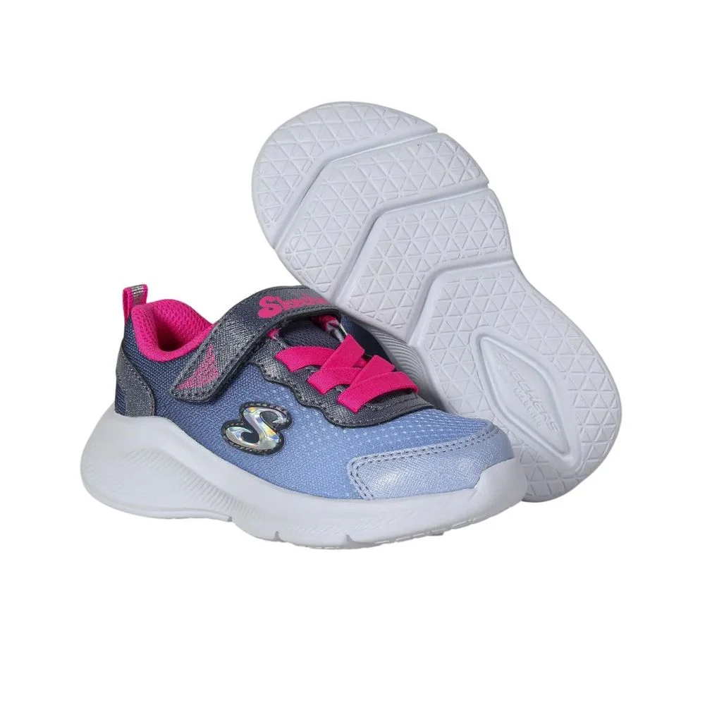 Tênis Infantil Skechers Sole Swifters 303579N-NVHP Lilás/Rosa 5