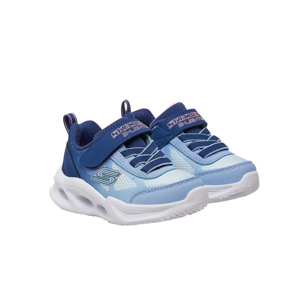 Tênis Infantil Skechers Sola Glow 303714N-NVLB Azul 2