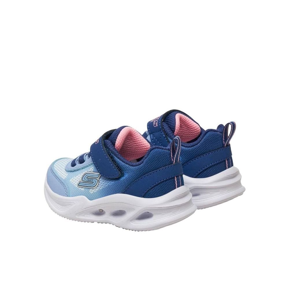 Tênis Infantil Skechers Sola Glow 303714N-NVLB Azul 3