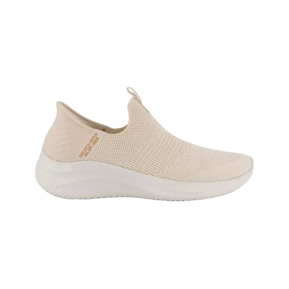 Tênis Skechers Ultra Flex Cozy Streak 3.0 Fem 149708-NAT Bege/Branco 1