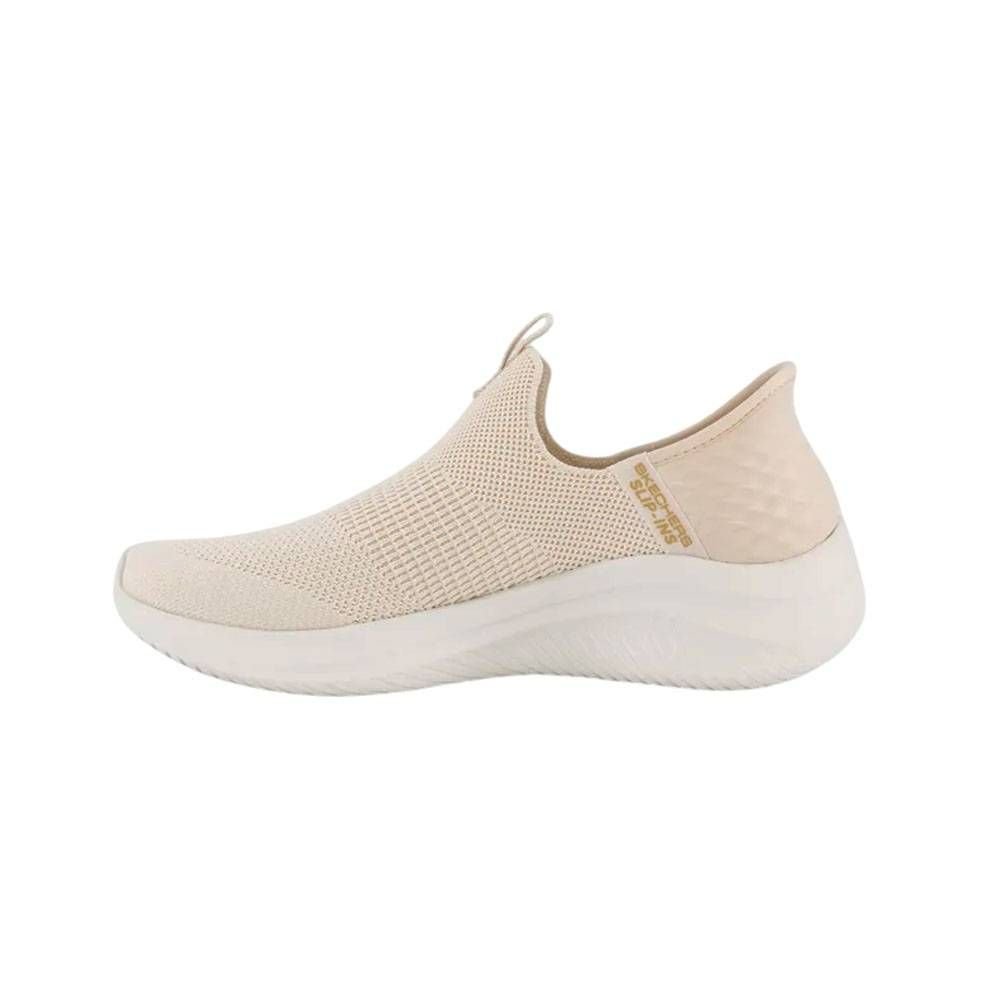 Tênis Skechers Ultra Flex Cozy Streak 3.0 Fem 149708-NAT Bege/Branco 2
