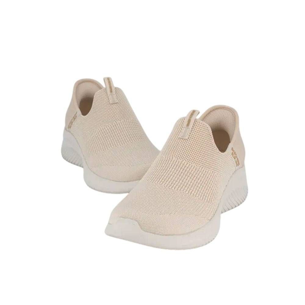Tênis Skechers Ultra Flex Cozy Streak 3.0 Fem 149708-NAT Bege/Branco 4