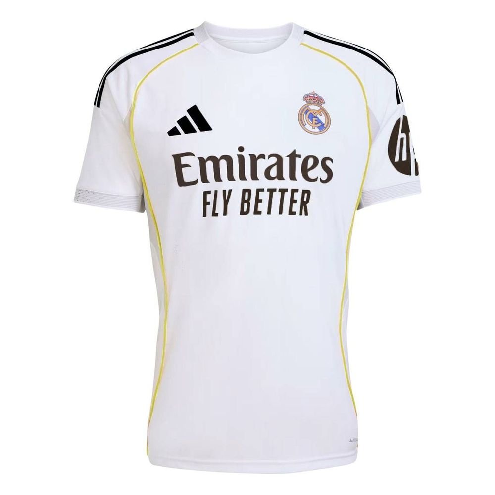 Camiseta Adidas M/C Real Madrid I 25/26 Masculina JJ1931