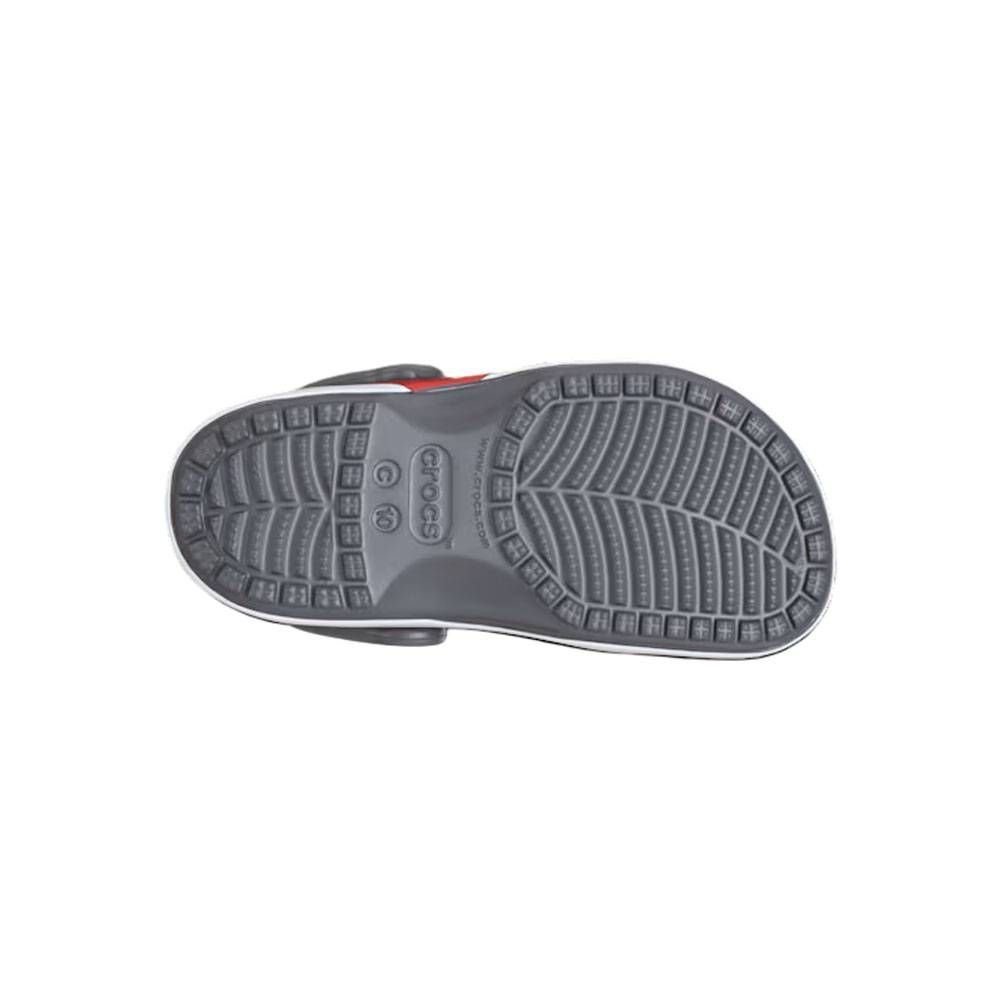 Sandália Infantil Crocs Classic Soccer Band Clog 211677-0DA Cinza 6