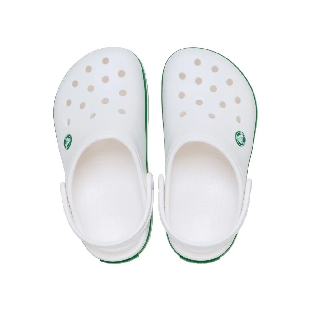 Sandália Juvenil Crocs Crocband Clog 207006-1WH Branco 5