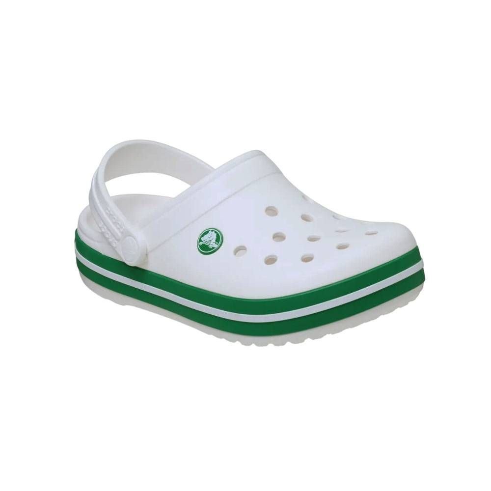 Sandália Infantil Crocs Crocband Clog 207005-1WH Branco 4