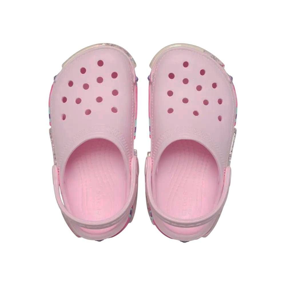 Sandália Inf Crocs Classic Star Sparkle Shaker 211620-6ZW Rosa 6