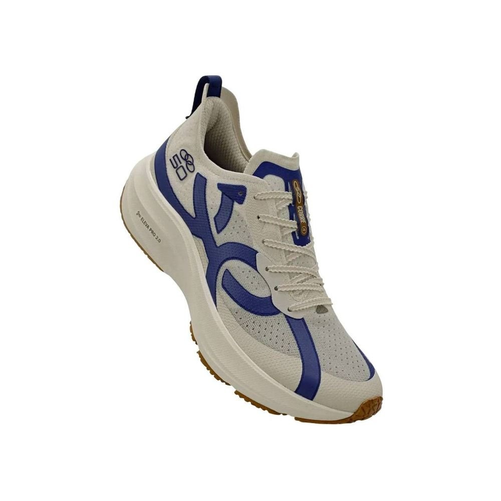 Tênis Olympikus Corre 4 50 Anos Masculino 43256424-AREOLY Creme/Azul 3