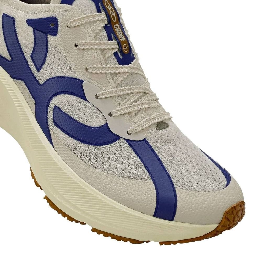 Tênis Olympikus Corre 4 50 Anos Masculino 43256424-AREOLY Creme/Azul 6