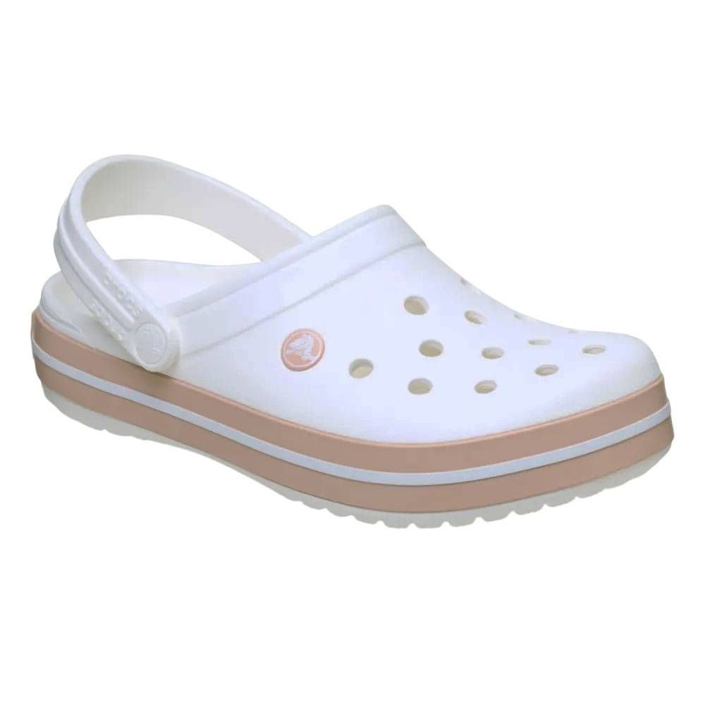 Sandália Crocs Crocband Unissex 11016-1WE Branco 4