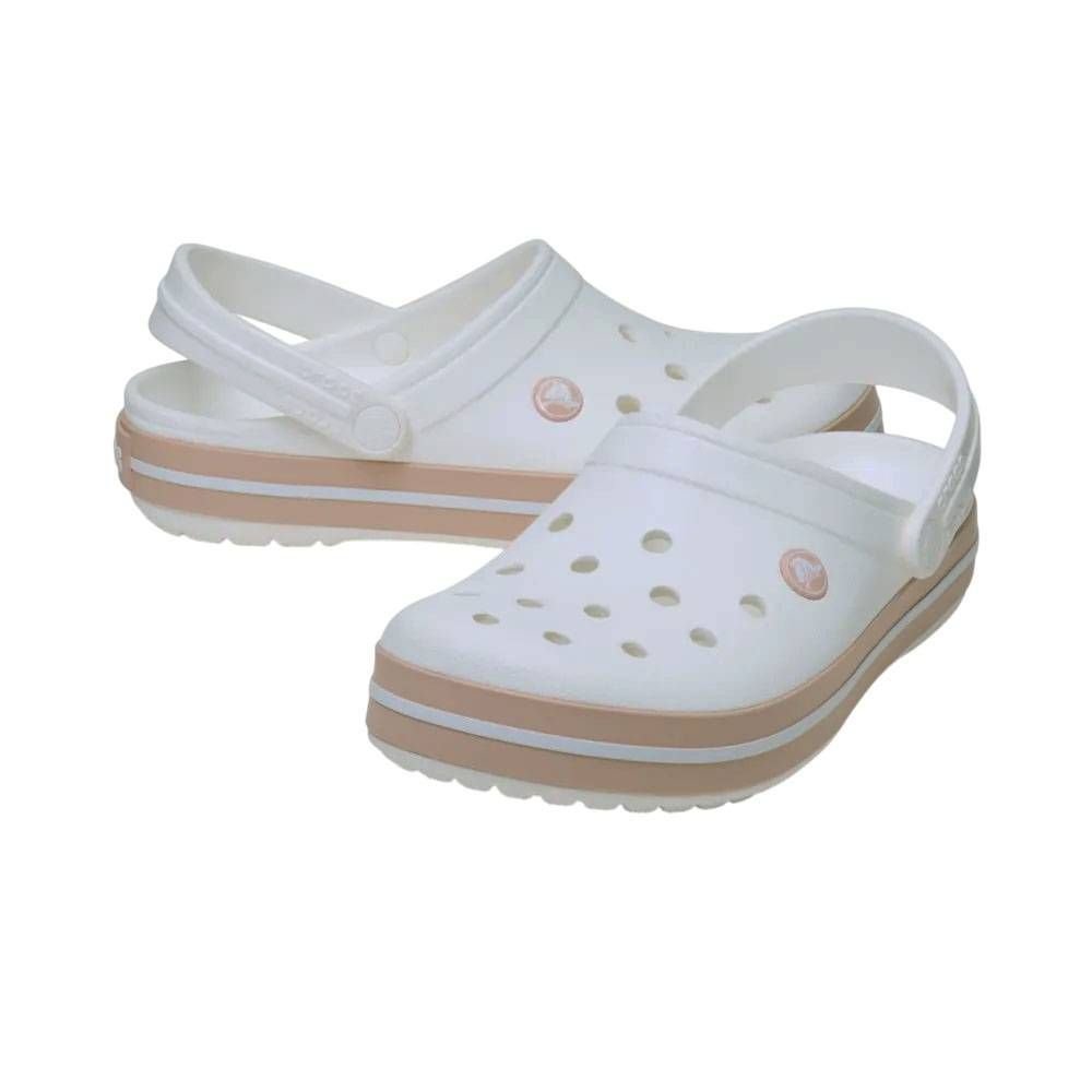 Sandália Crocs Crocband Unissex 11016-1WE Branco 3