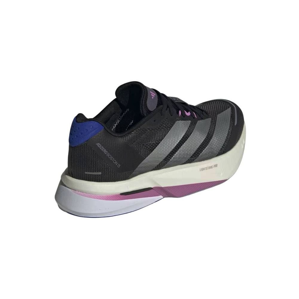 Tênis Adidas Adizero Boston 13 Feminino JS4950 Preto/Prata 4