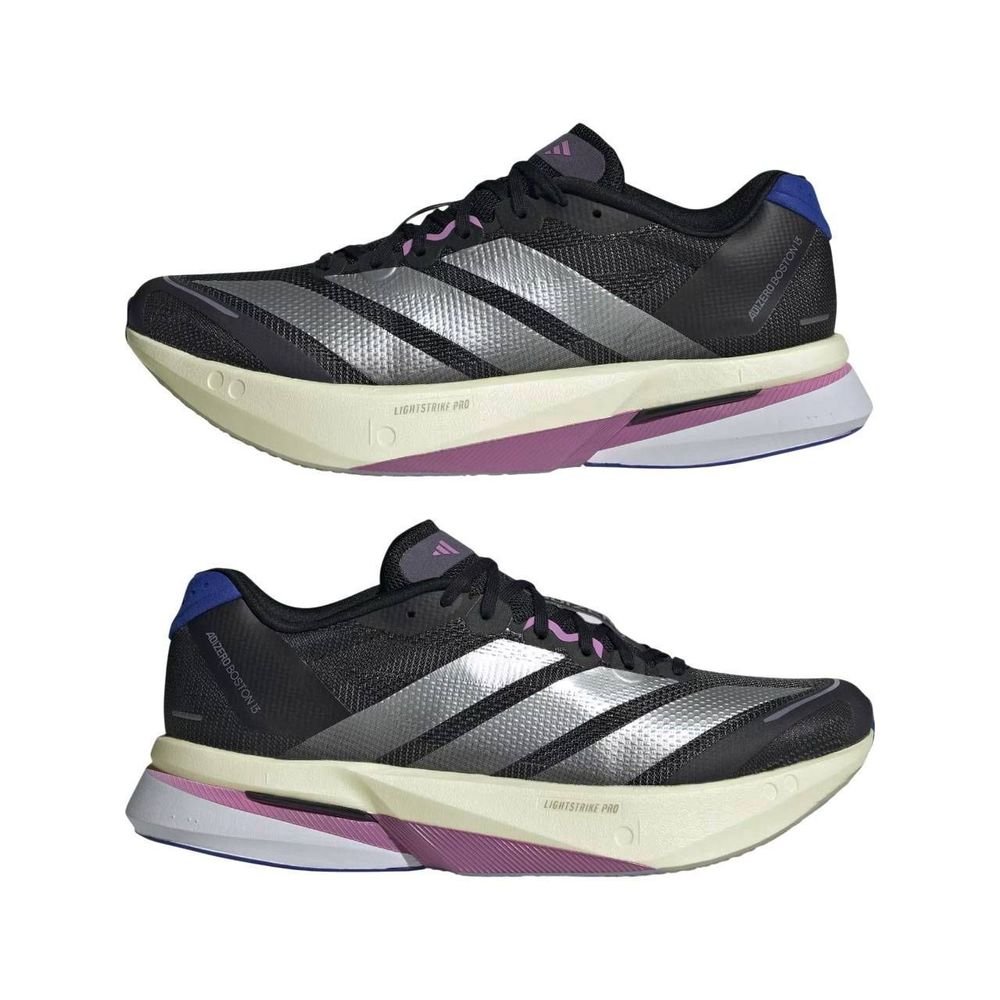 Tênis Adidas Adizero Boston 13 Feminino JS4950 Preto/Prata 5
