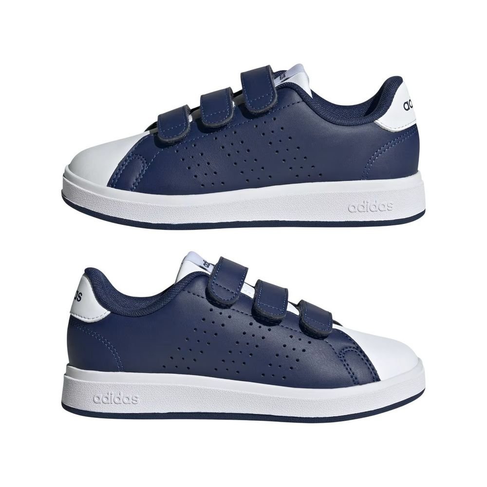 Tênis Juvenil Adidas Advantage Base 2.0 JS3820 Azul Marinho 5