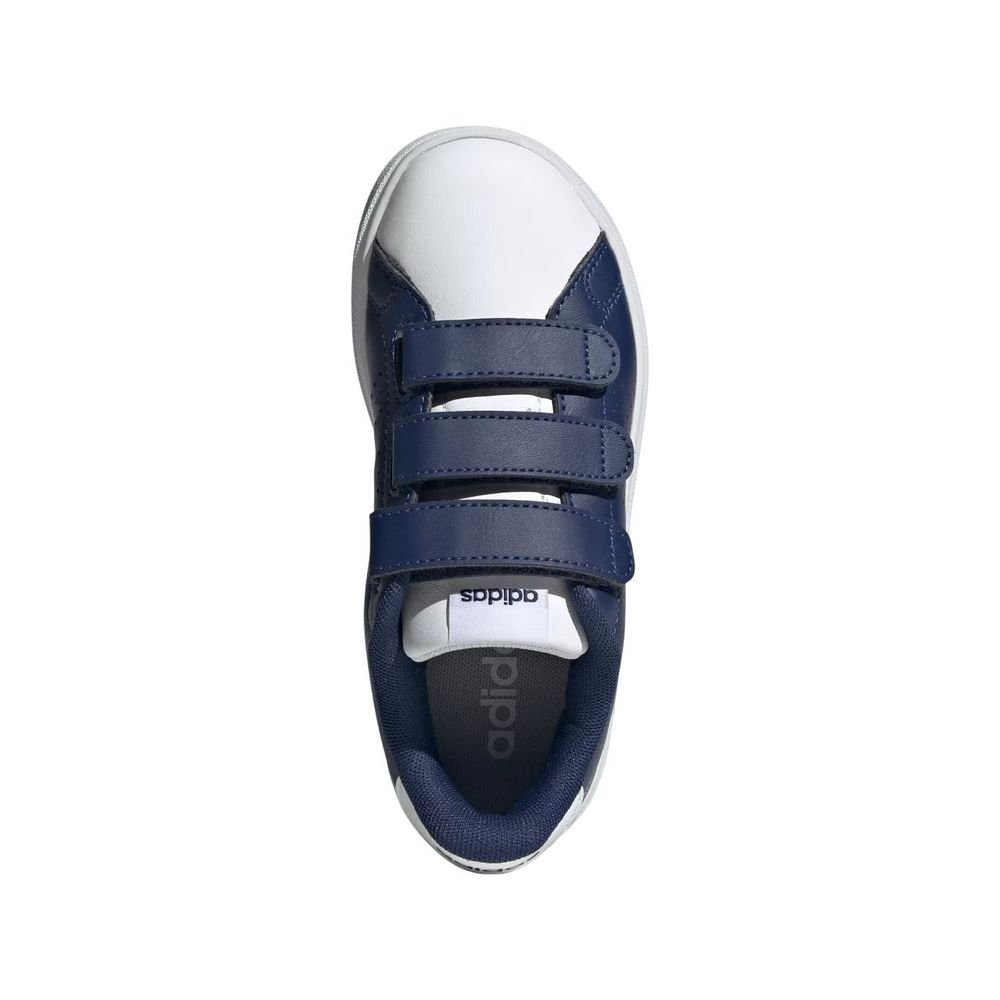 Tênis Juvenil Adidas Advantage Base 2.0 JS3820 Azul Marinho 6