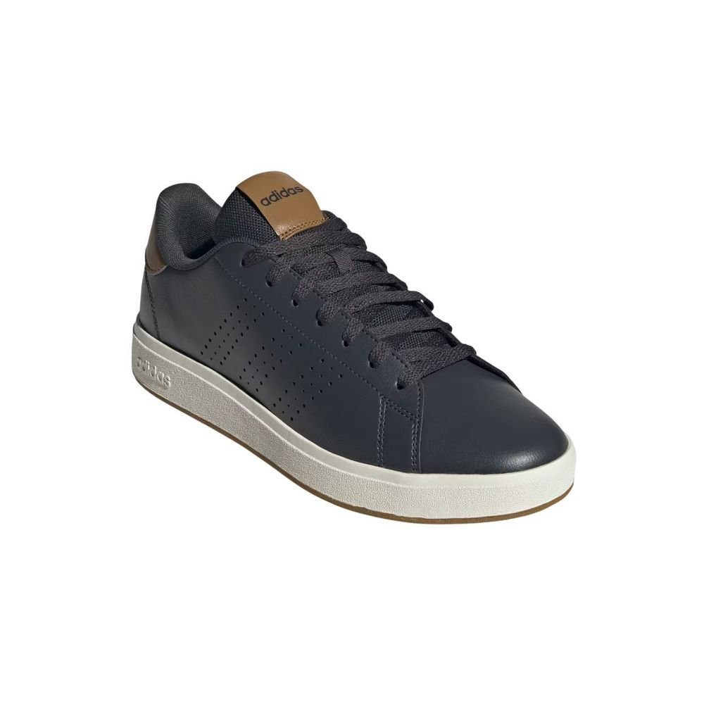 Tênis Adidas Advantage Base 2.0 Masculino HQ0248 Preto/Marrom 3