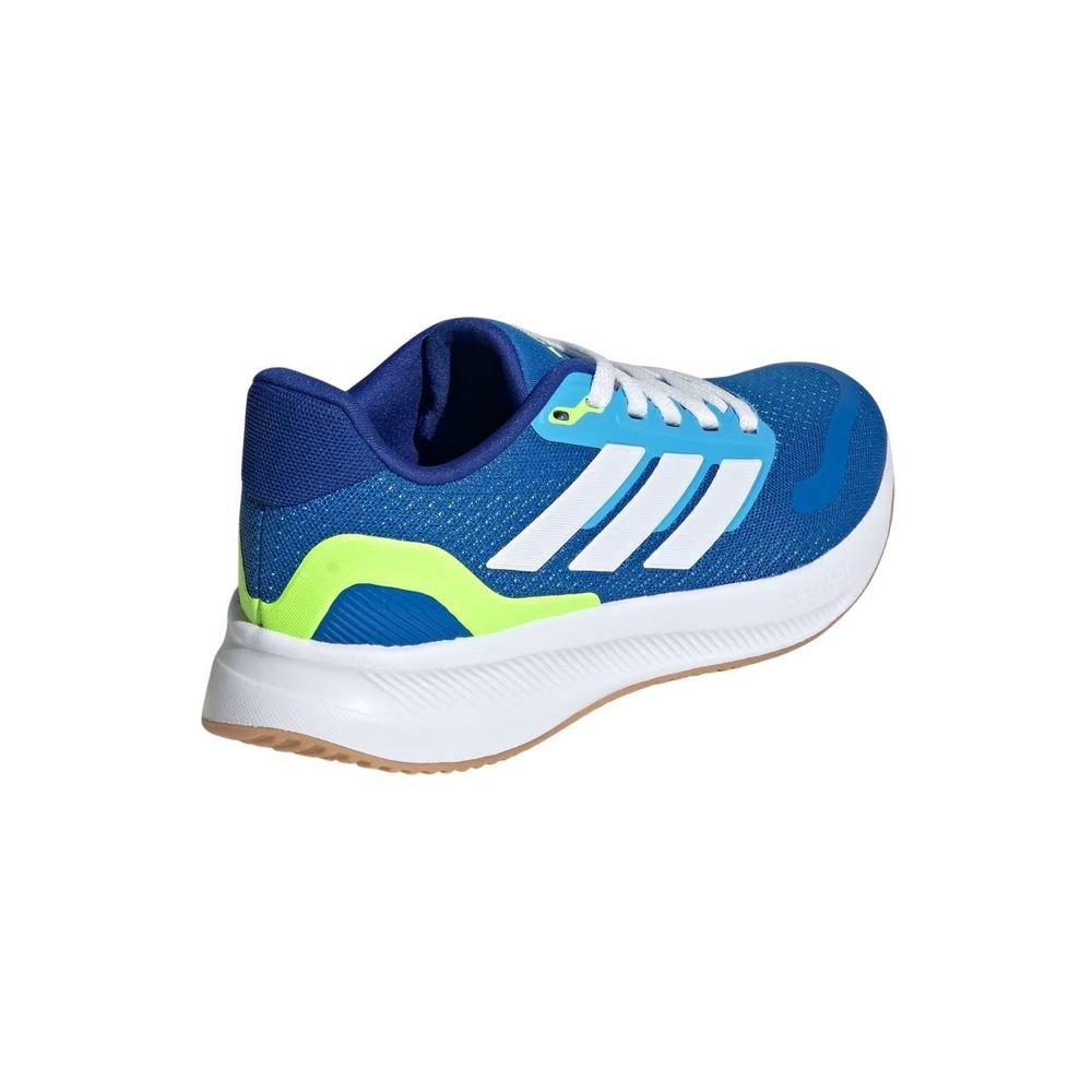 Tênis Juvenil Adidas Runfalcon JQ8137 Azul/Verde 4