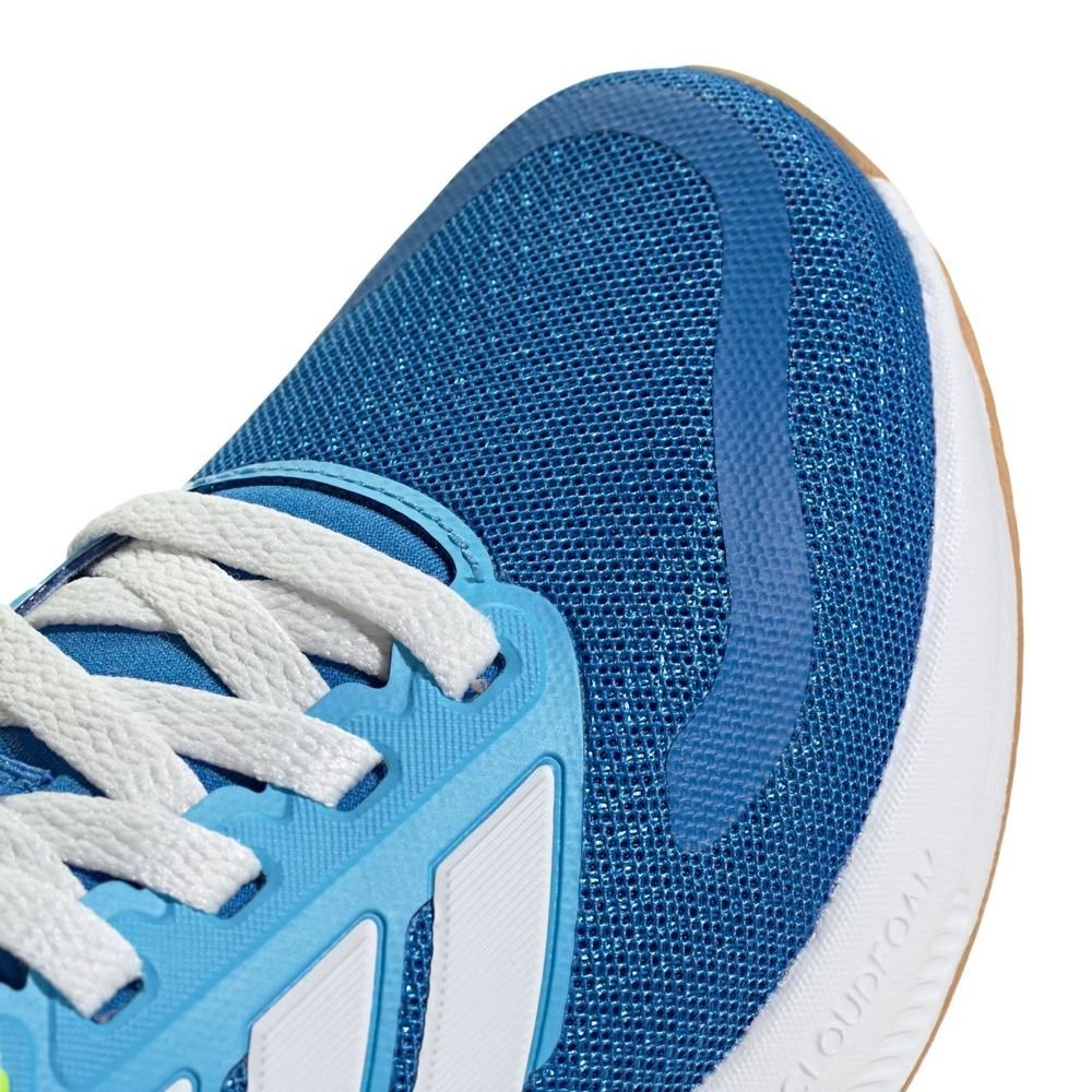 Tênis Juvenil Adidas Runfalcon JQ8137 Azul/Verde 8