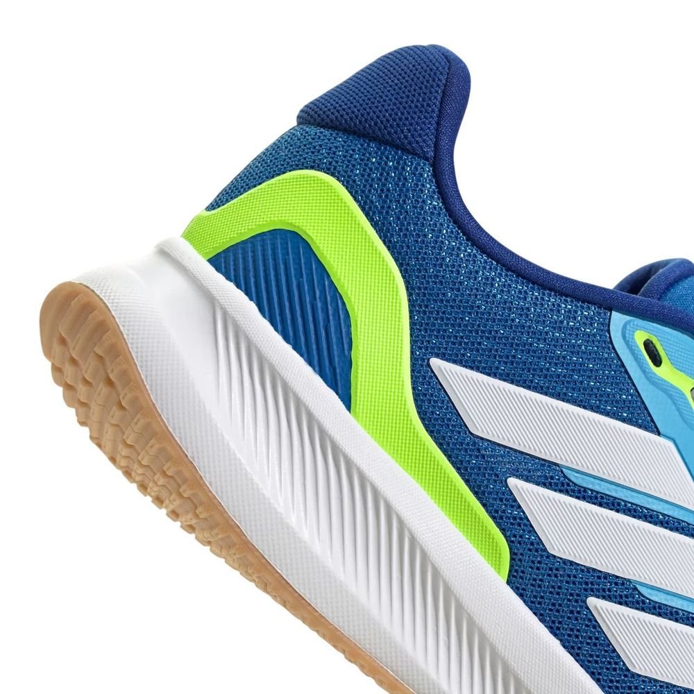 Tênis Juvenil Adidas Runfalcon JQ8137 Azul/Verde 9
