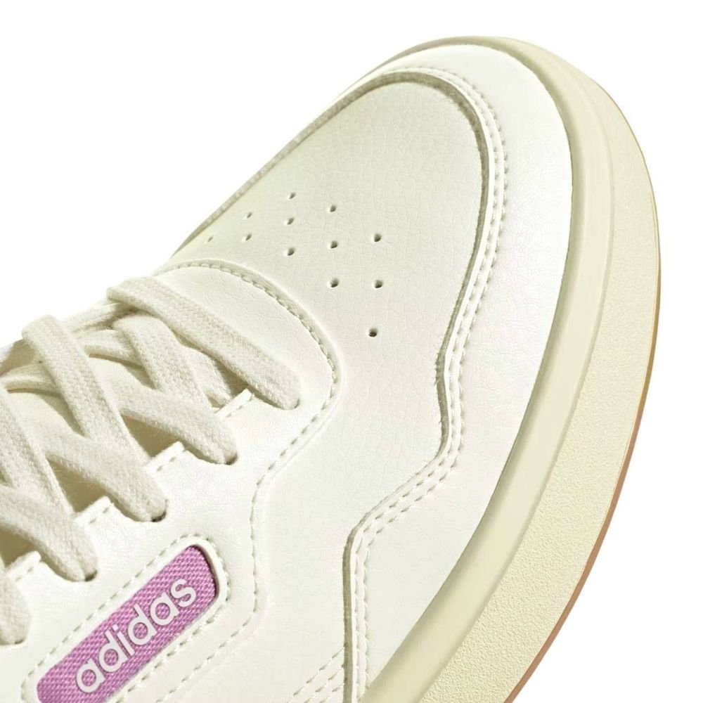 Tênis Adidas Park St 2.0 Feminino JQ8661 Creme/Lilás 6