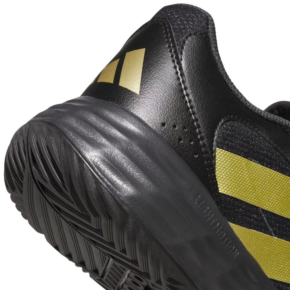 Tênis Adidas Gamechaser Masculino JR9918 Preto/Dourado 7