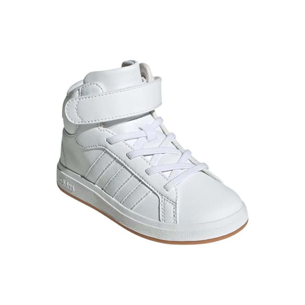 Tênis Juvenil Adidas Grand Court Mid JR0803 Branco 3