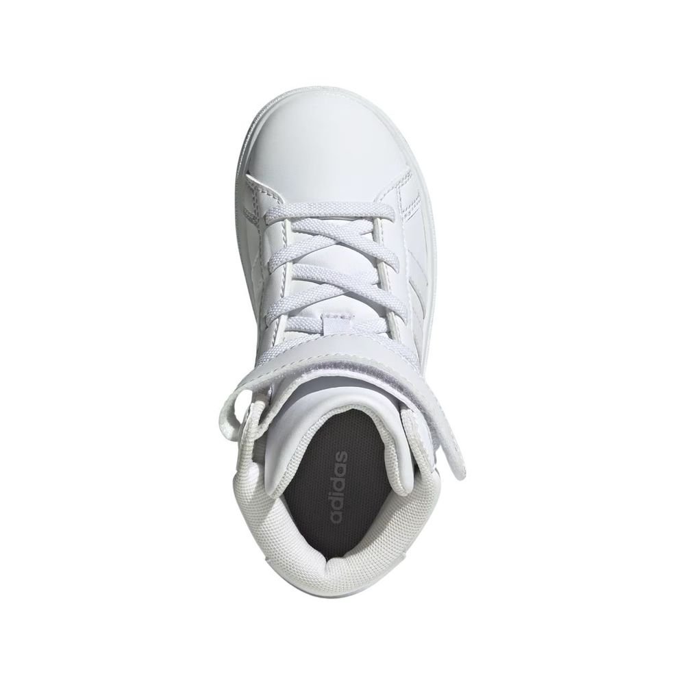 Tênis Juvenil Adidas Grand Court Mid JR0803 Branco 6