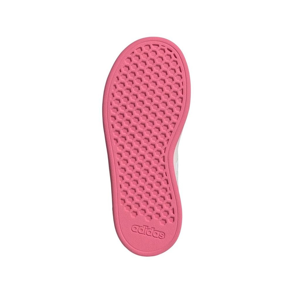 Tênis Juvenil Adidas Grand Court 2.0 JS3939 Branco/Rosa 6