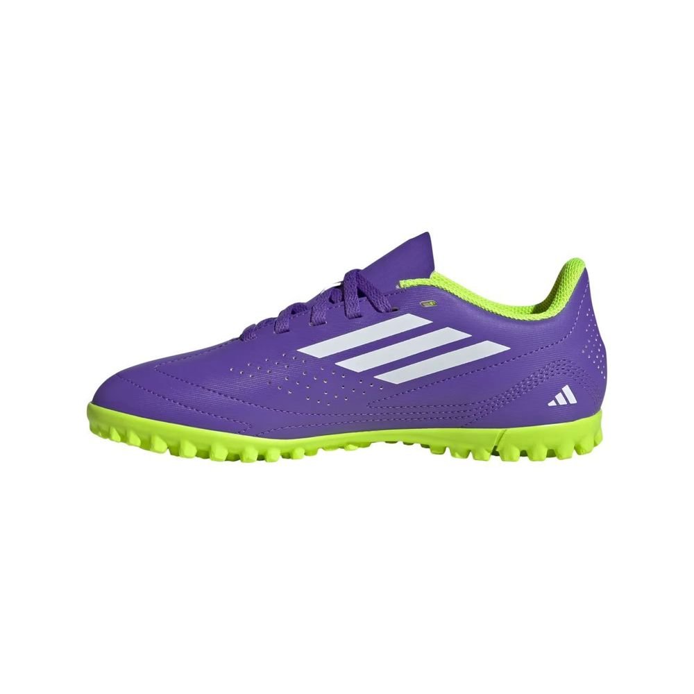 Chuteira Juvenil Adidas Society Deportivo III JS0185 Roxo/Verde 2