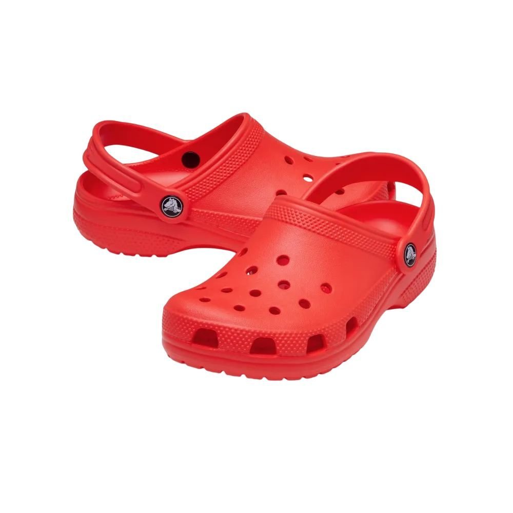 Sandália Juvenil Crocs Classic Clog 206991-7AH Vermelho/Preto 4